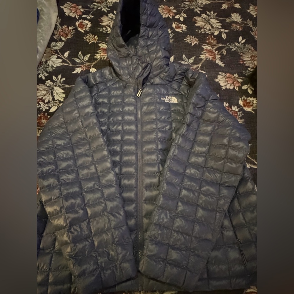 The North Face Thermoball Puffer Jacket in Periwinkle